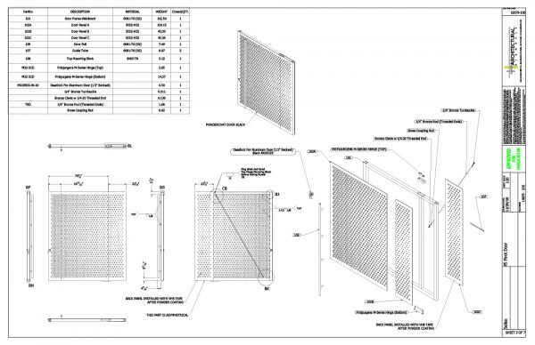 Our Process » Architectural Elements | metal fabrication + design